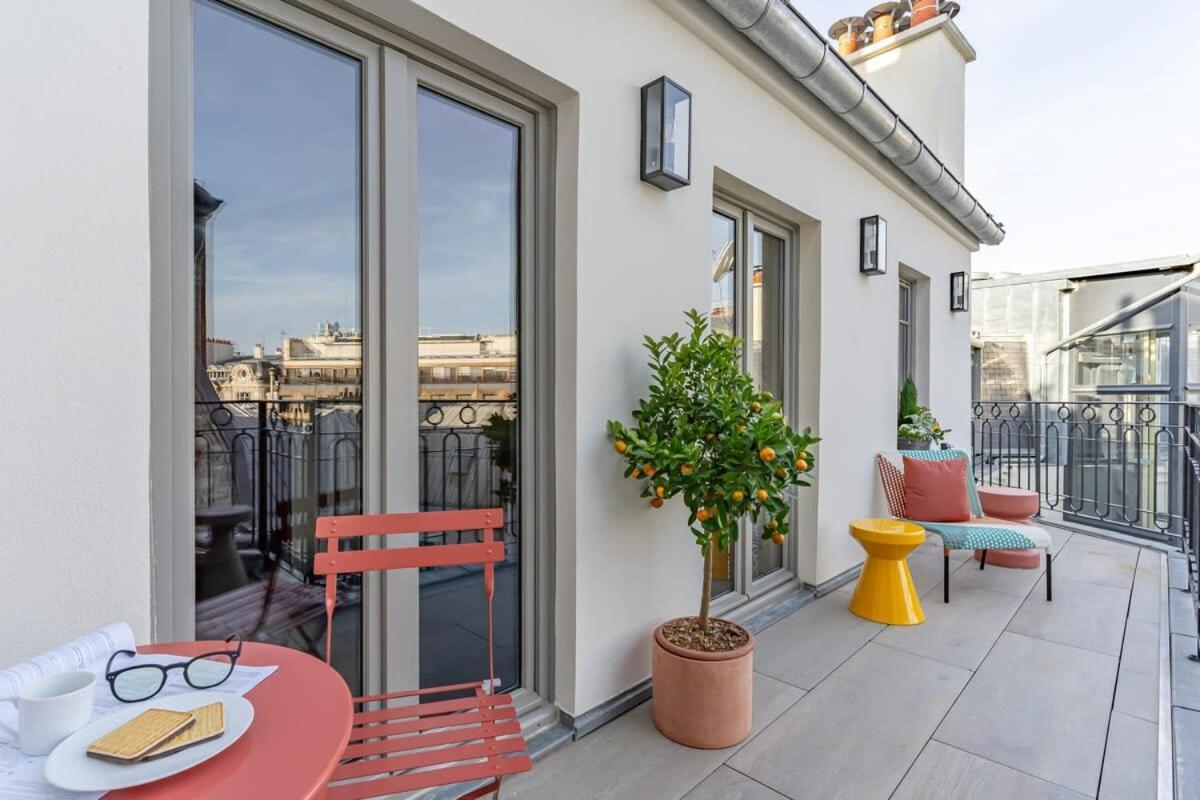 Lovely Penthouse With Terrasse París Exterior foto